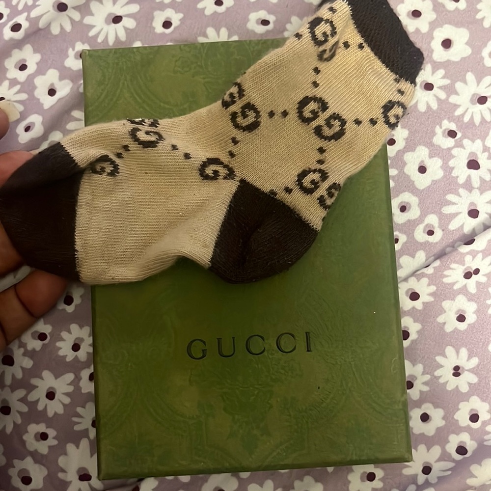 Baby Gucci Socks with Original Packaging